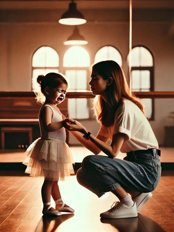 Petite fille qui pleure